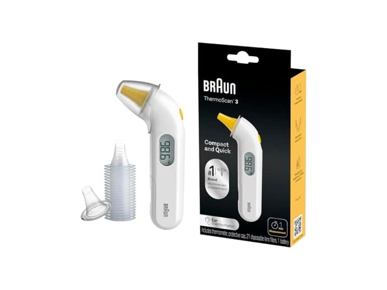 Braun ThermoScan 3 Ear Thermometer - Image 1