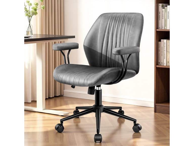 HeroSet Leather Office Chair - Image 1