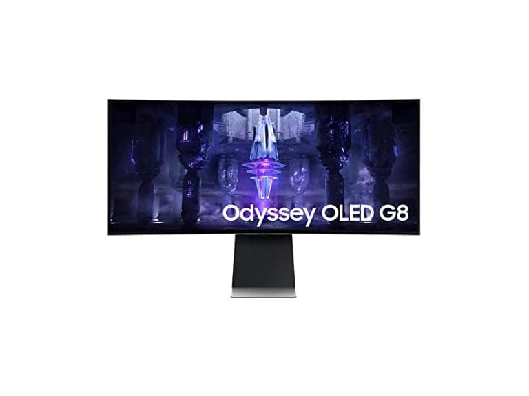Samsung 34" Odyssey G85SB WQHD Curved Gaming Monitor - Image 1