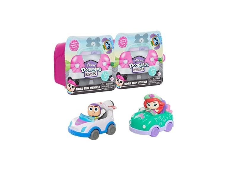 Disney Doorables Let's Go Vehicles 2pk - Image 1