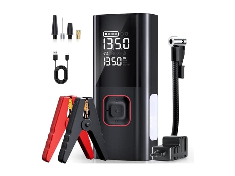 PIRAIL Jump Starter with Air Compressor - Image 1