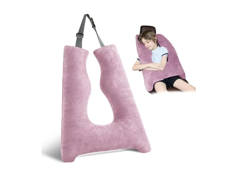 FAIORD Car Pillow for Kids, Purple - Image 1