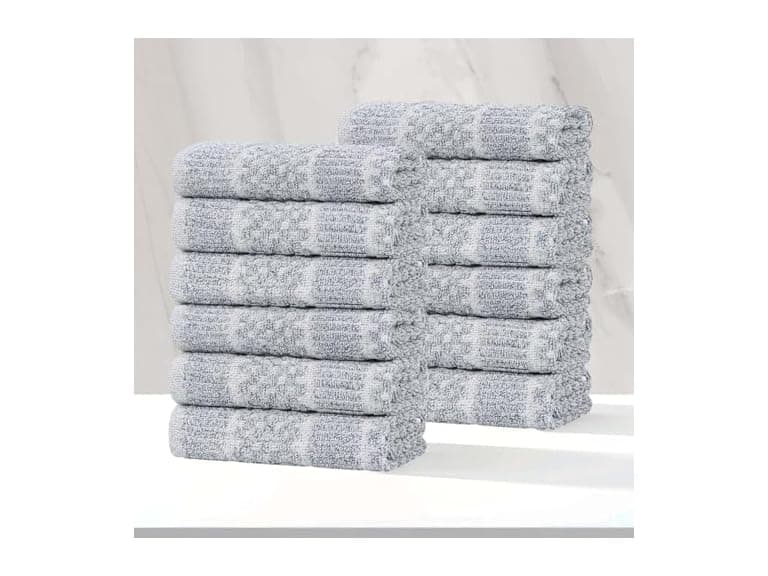Superior 12PC Naples Face Towels - Image 1