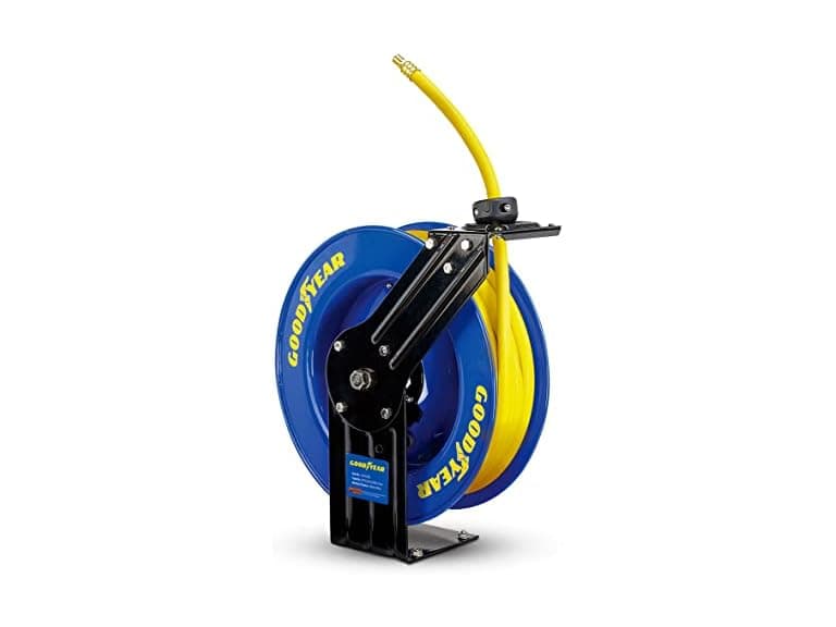 GOODYEAR Heavy Duty Hose Reel Retractable 3/8" Inch x 50' - Image 1