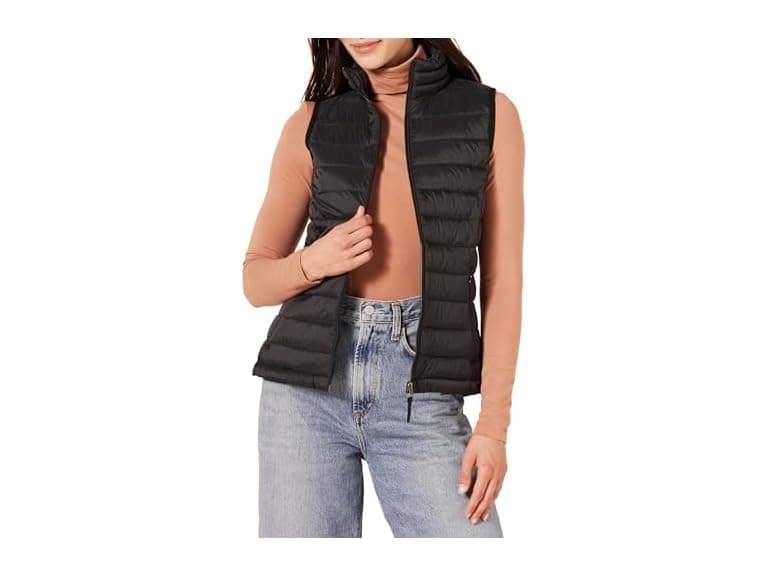 Amazon Essentials Women Lightweight Water-Resistant Puffer Vest - Image 1