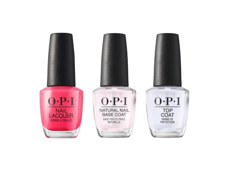 OPI Nail Lacquer Trio Set, Strawberry Margarita - Image 1