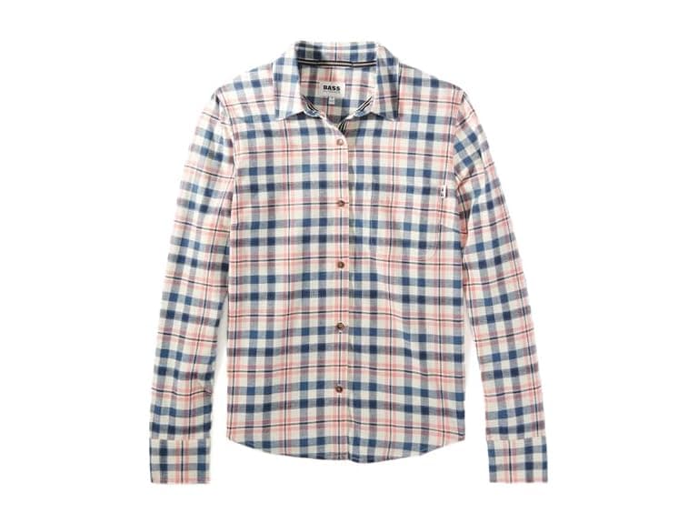 Bass Outdoor Women Flannel Button-up Soft Shirt - Image 1