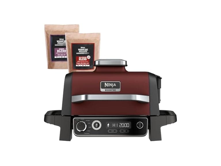Ninja OG701 Woodfire Outdoor Grill & Smoker, 7-in-1