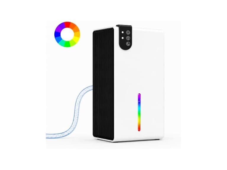 WoEleLigt Dehumidifiers for Home, White Black