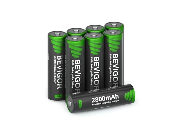 BEVIGOR Rechargeable AA Batteries - Image 1