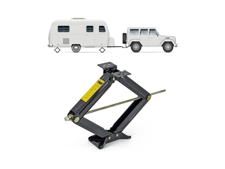 Cobra-Tek CBK-1124-PBK 2500 lbs Trailer Jack (24") - Image 1