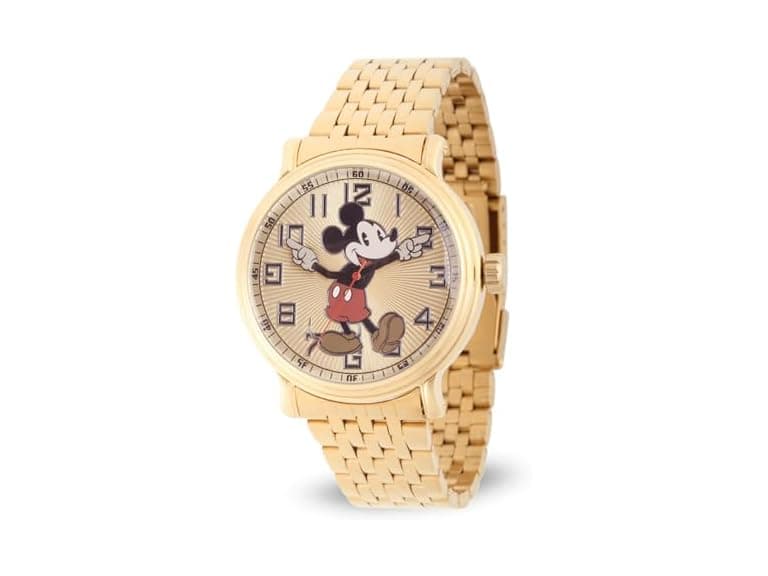 Disney Men Mickey Mouse Watch Articulating Hand - Image 1