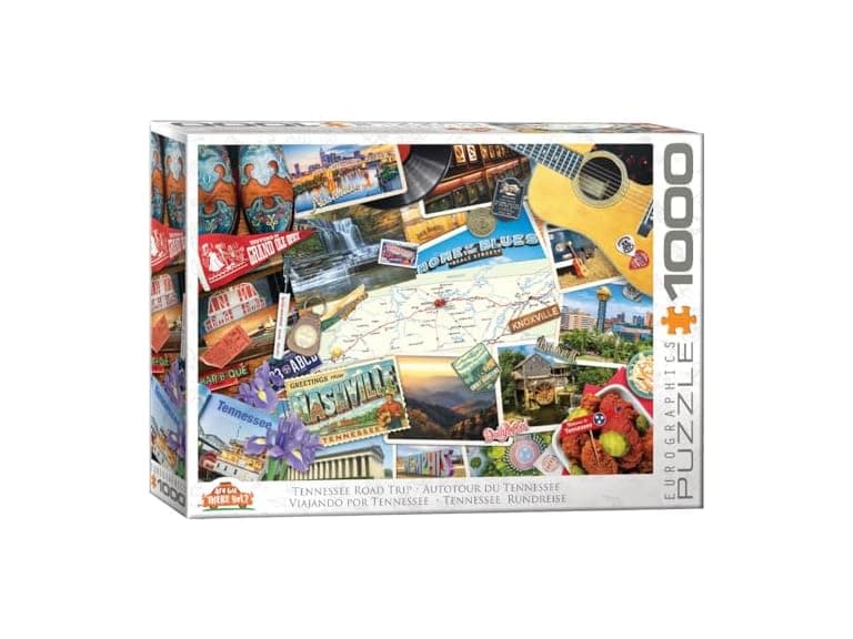 Tennessee Roadtrip 1000 Piece Puzzle - Image 1