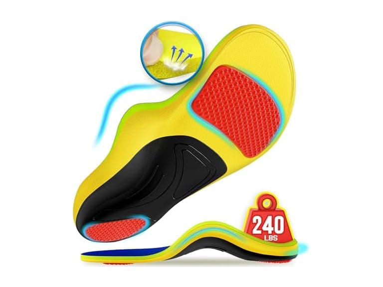 NEUPU Plantar Fasciitis Relief Insoles - Image 1