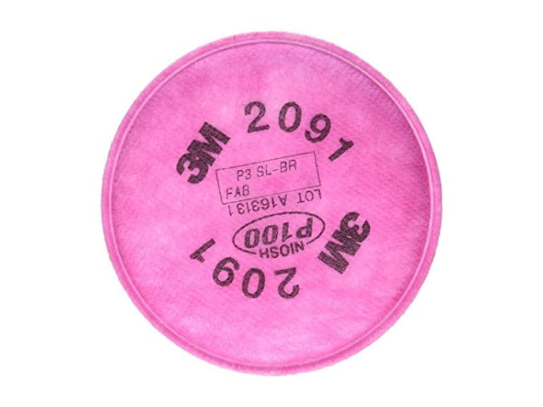 3M particulate filters, Pink, 2 Count - Image 1