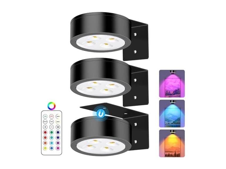 Hakol RGB Picture Light Battery Operated Painting Lights - Image 1