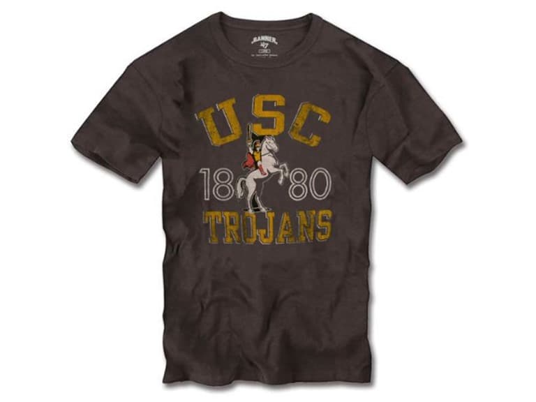 USC Trojans '47 T-Shirt, Charcoal , L - Image 1