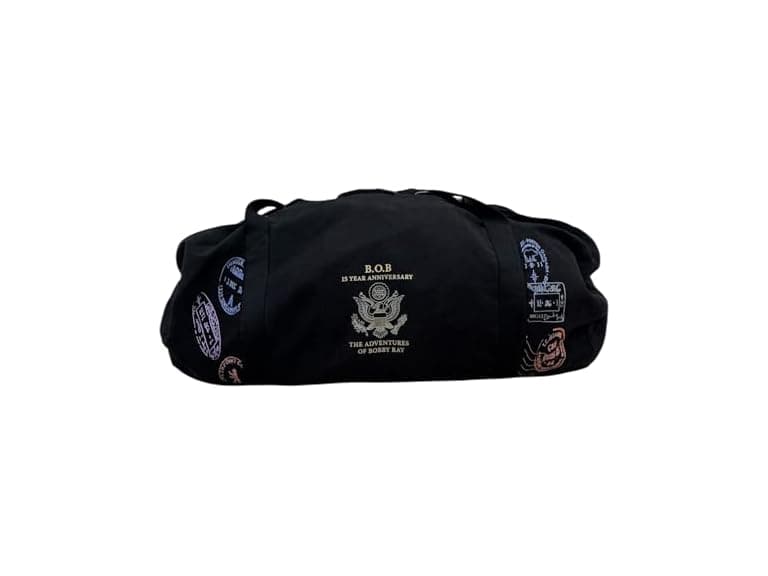 Duffle Bag,Dyed Denim - Image 1