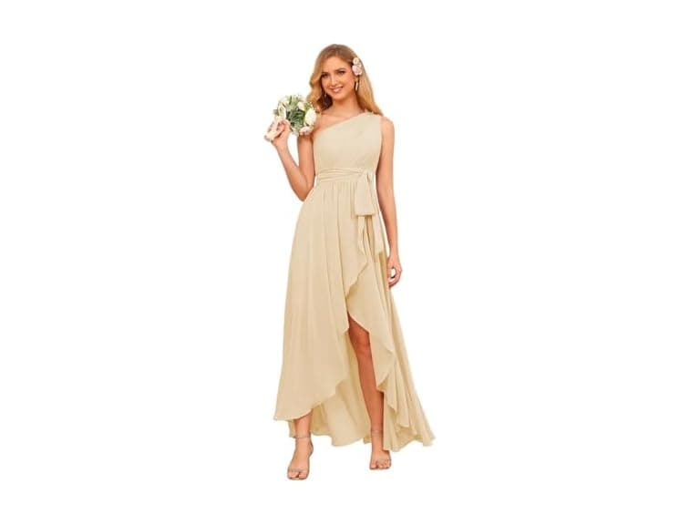 Miao Duo Women (4) High Low Bridesmaid Dress - Image 1