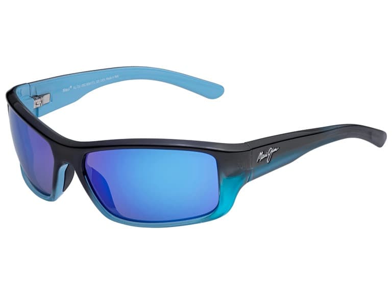 Maui Jim Unisex Barrier Reef Polarized Wrap Sunglasses - Image 1