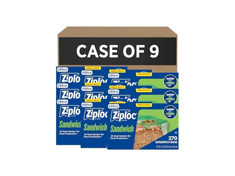 Ziploc Ziploc Sandwich and Snack Bags, Easy Ope