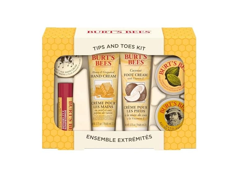 Burt's Bees Tips and Toes Kit Valentines Day Gifts Set - Image 1
