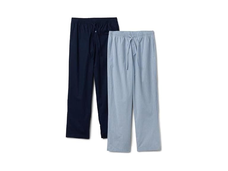 Amazon Essentials Mens Poplin PJ Pant 2Pk - Image 1
