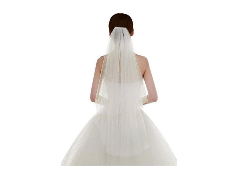 Edith Qi Women (Free Size) Simple Tulle Party