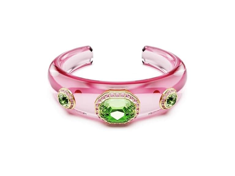 Swarovski Dulcis Multicolored Cuff Gold - Image 1