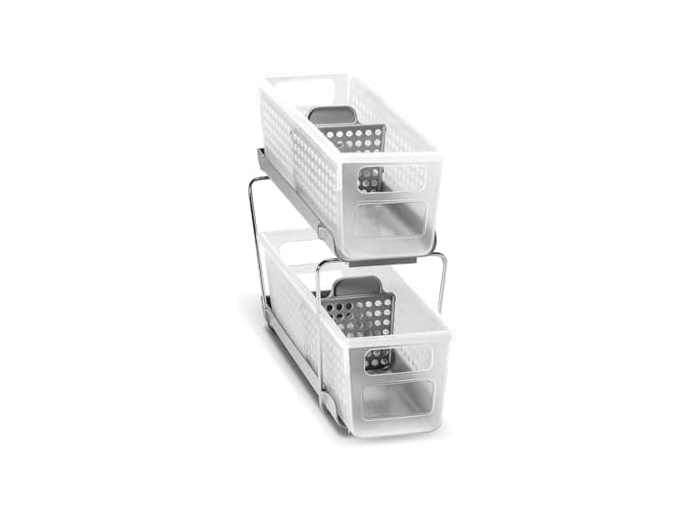 madesmart 2-Tier Plastic Mini Organizer - Image 1