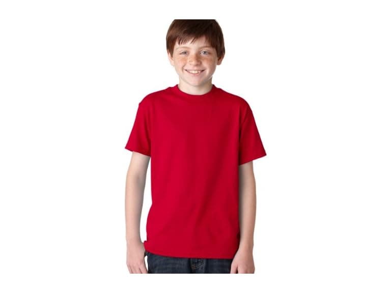 Hanes (M) Youth Short Sleeve ComfortBlend T-Shirt - Image 1