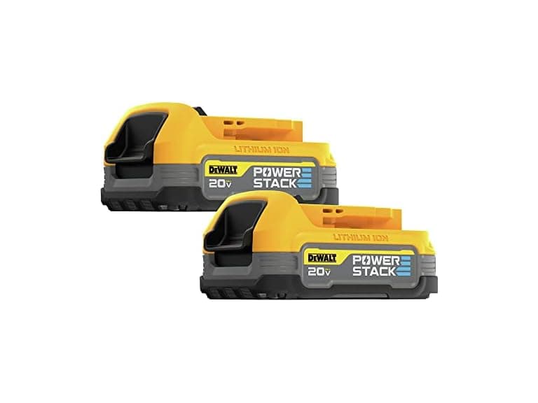 DEWALT DCBP034 20V MAX POWERSTACK Lithium Ion Battery 2 Pack - Image 1