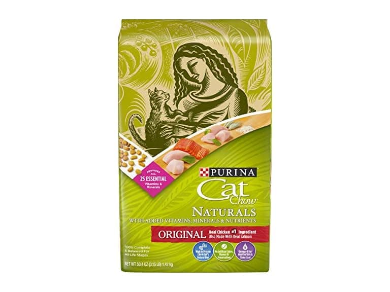 Purina Cat Chow Naturals Dry Cat Food, Original - Image 1
