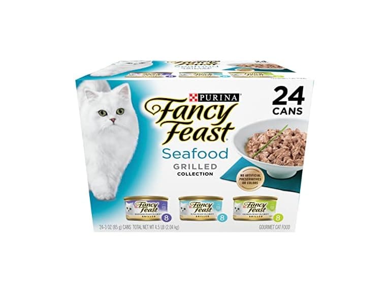 24PK Purina Fancy Feast Grilled Wet Cat Food - Image 1