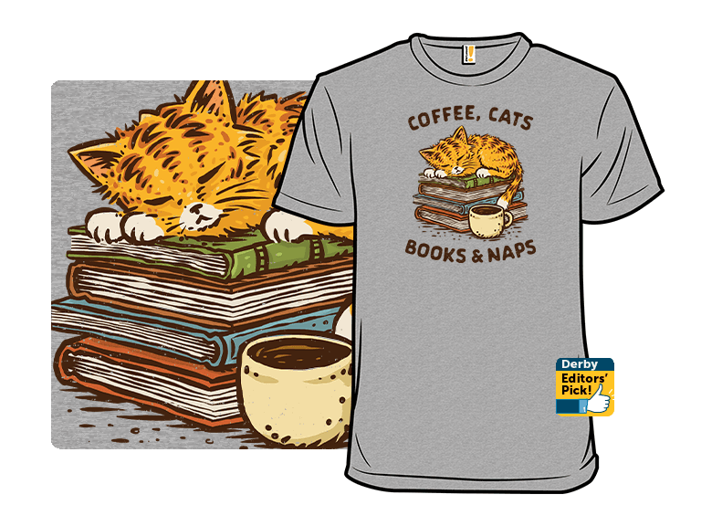 Coffee, Cats, Books and Naps - Image 1