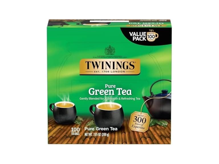 100Ct Twinings Pure Green Tea Individually Wrapped - Image 1