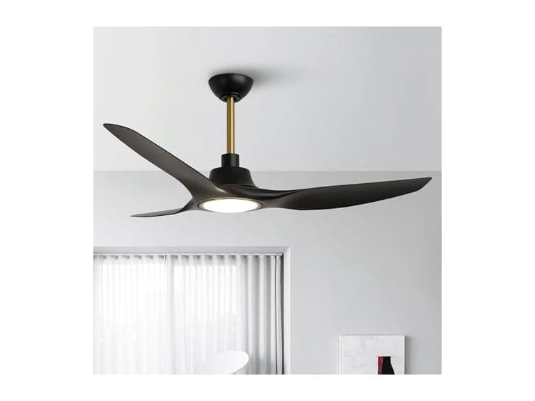 Parrot Uncle F6390BK-SMART-PU 52" Ceiling Fan with Light - Image 1