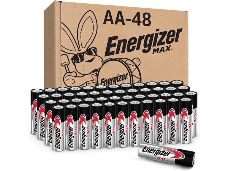 (48 Pack) Energizer MAX AA Alkaline Batteries