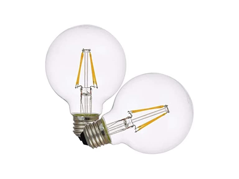 Globe Style Antique Filament LED Light Bulb - Image 1