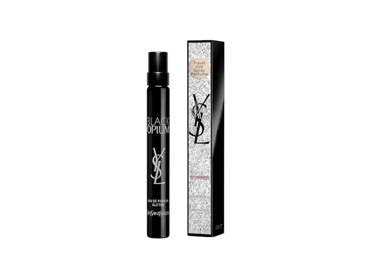 Yves Saint Laurent YSL Black Opium Glitter Eau De Parfum for Women, 10-mL - Image 1