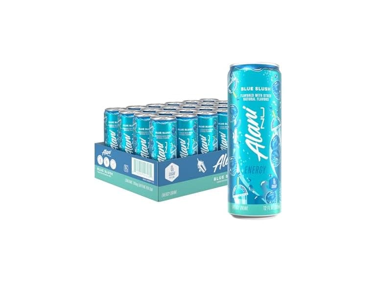 24PK Alani Nu BLUE SLUSH, Sugar Free, Low Cal - Image 1