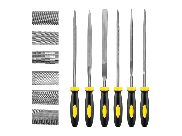 VACUPROPRO 6-Piece Needle File Set - Image 1