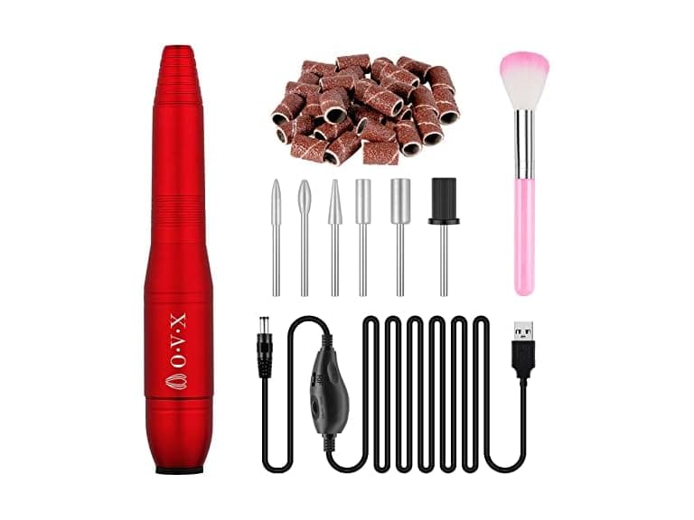 20000RPM USB Portable Nail Drill Electric Nail File Set - Image 1