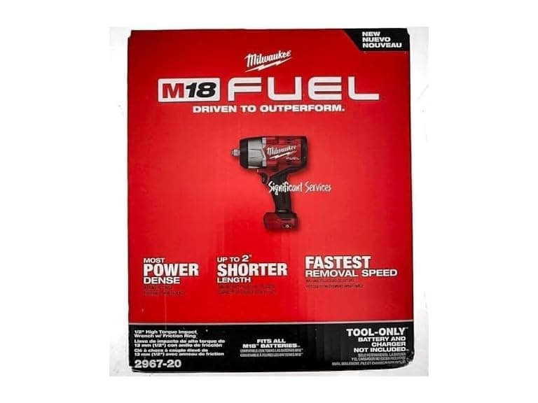 Milwaukee 2967-20 M18 1/2 HIGH Torque Impact Wrench - Image 1