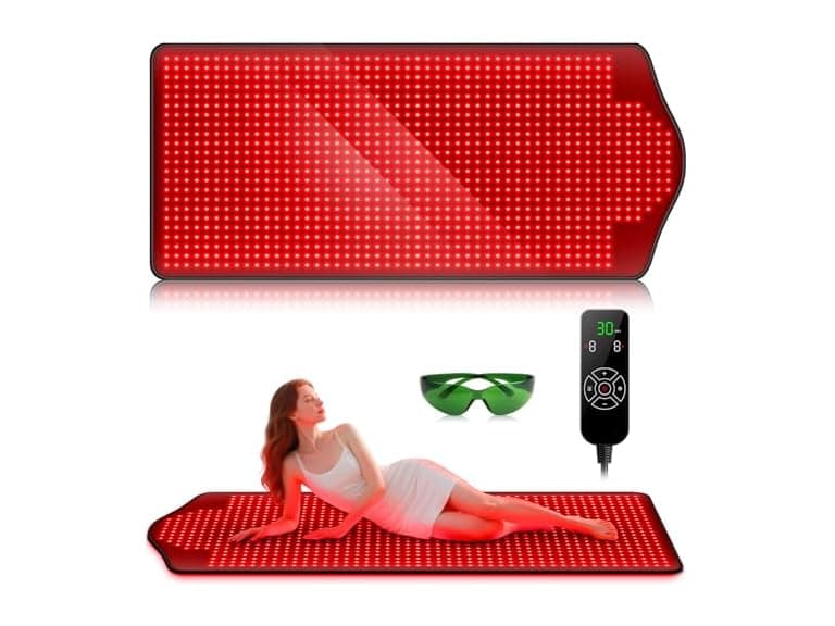 Viconor Red Light Therapy Mat Black - Image 1