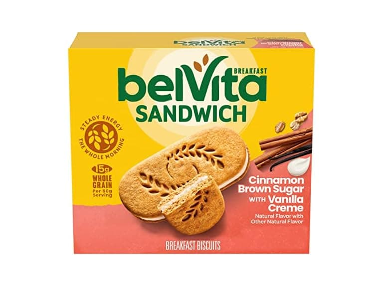 belVita Breakfast Biscuit Sandwiches, Cinnamon - Image 1