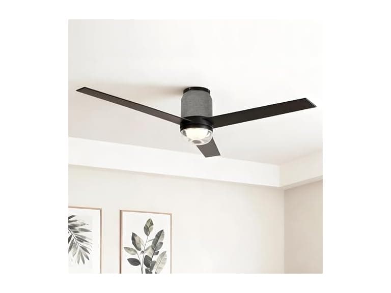 Low Profile Ceiling Fans with Lights & Remote, 52" - Image 1