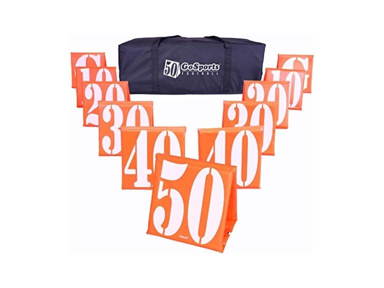 GoSports Football Field Yard Line Markers - Set of 11 - Image 1