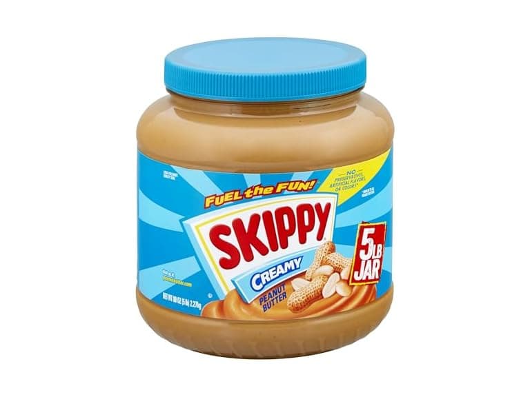 SKIPPY Creamy Peanut Butter, 80 oz. - Image 1