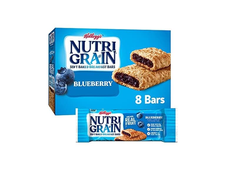 6PK Kellogg's Nutri-Grain Cereal Bars (Blueberry) - Image 1
